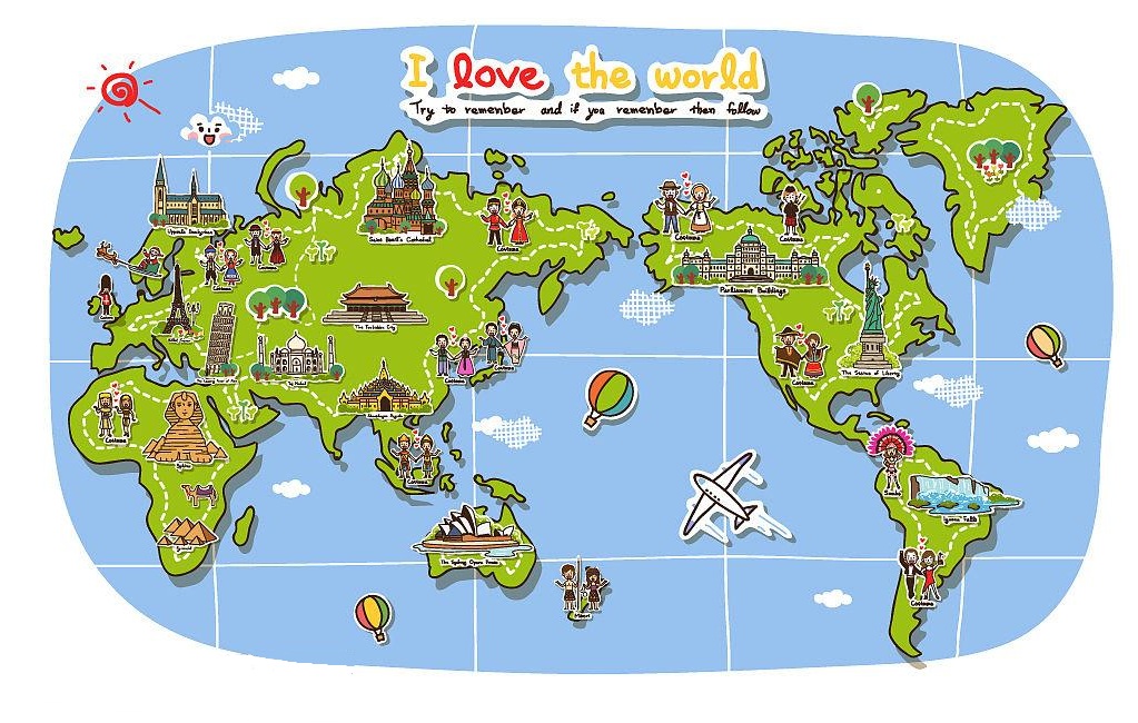 世界地图